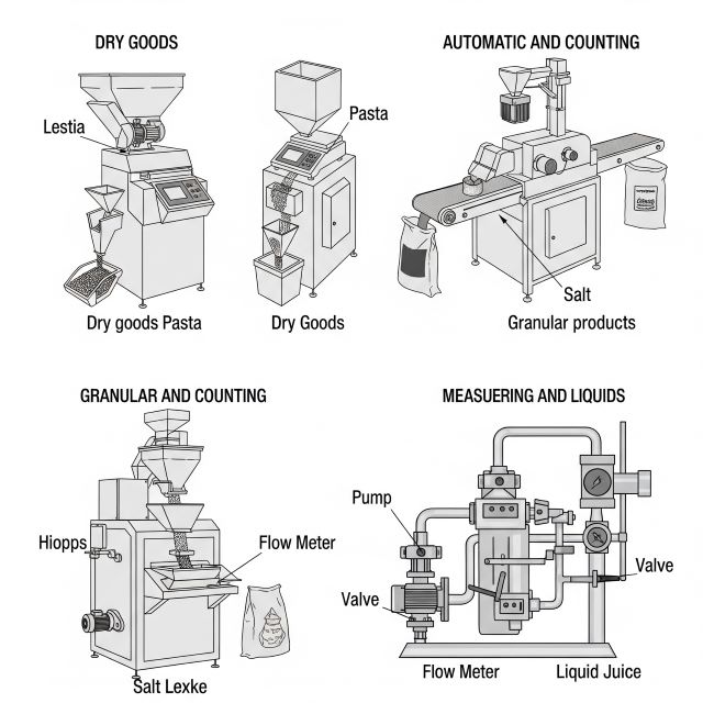 Machines de pesée et de comptage automatique