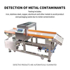 High Speed And High Accuracy Metal Detection Machine Detect All Metal for Food Industry