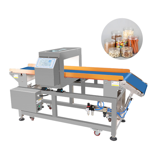 High Speed And High Accuracy Metal Detection Machine Detect All Metal for Food Industry