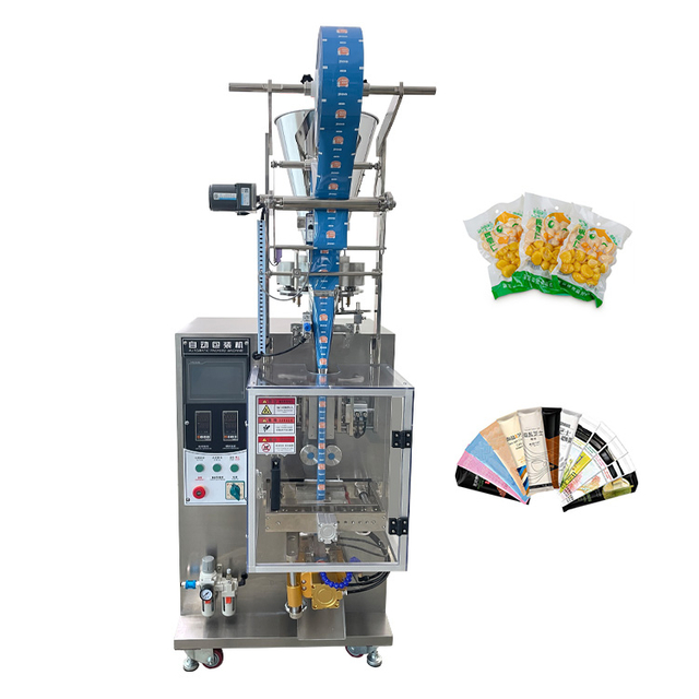 Automatic Vertical 3 Sides Weighing Sugar Sealing Coffee Powder Granule Tea Filling Packing Machine