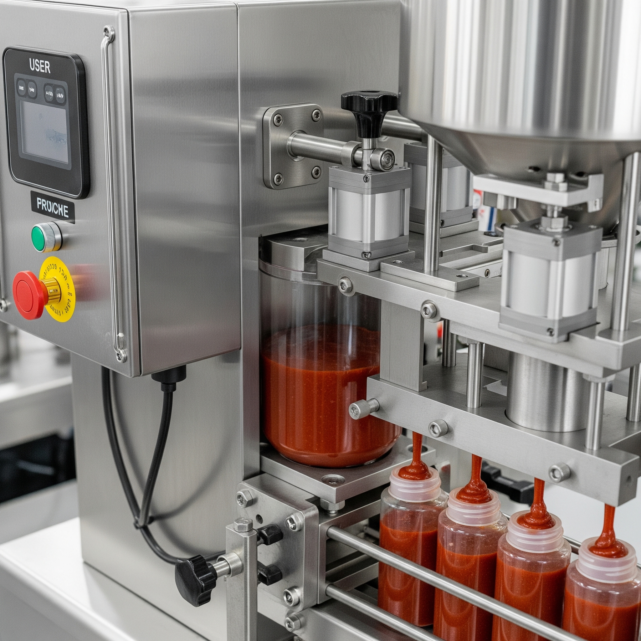 Sauce filling machine