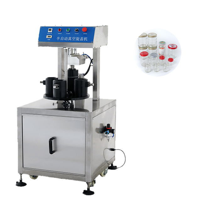 Efficient Semi-Automatic Vacuum Capping Machine for Precise Sealing And Preservation