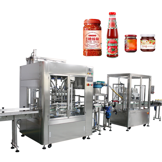 High Quality Sauce Filling Machine for Food Manufacture Plant