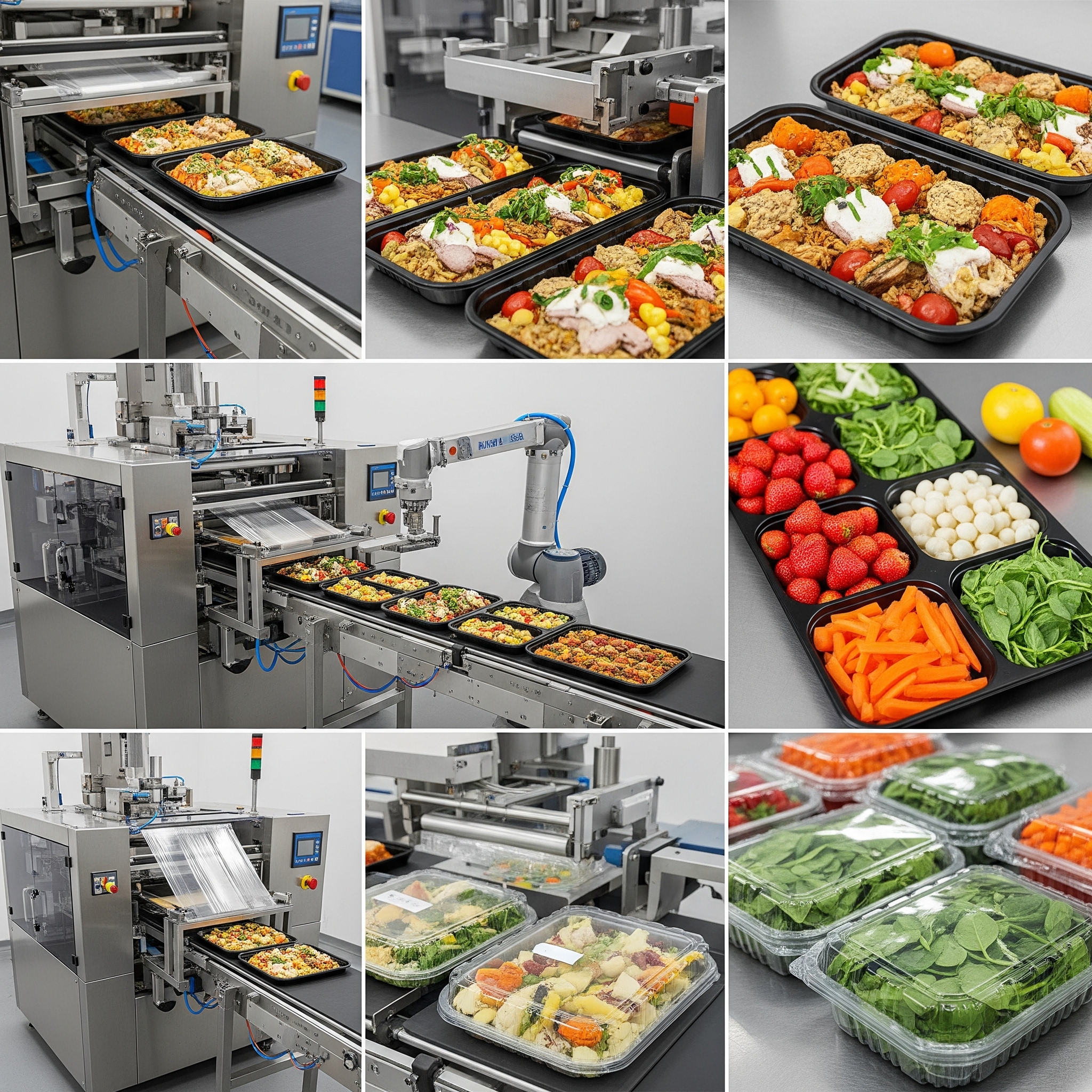 Machines d'étanchéité des plateaux