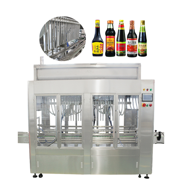 High-Precision Automatic Liquid Filling Machine with Adjustable Speed