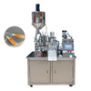 High Accuracy Automatic Rotary Double Head Plastic Honey Spoon Sealing Filling Machine