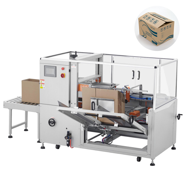 High Speed Carton Opening And Sealing Packaging Machine for Different Size Carton