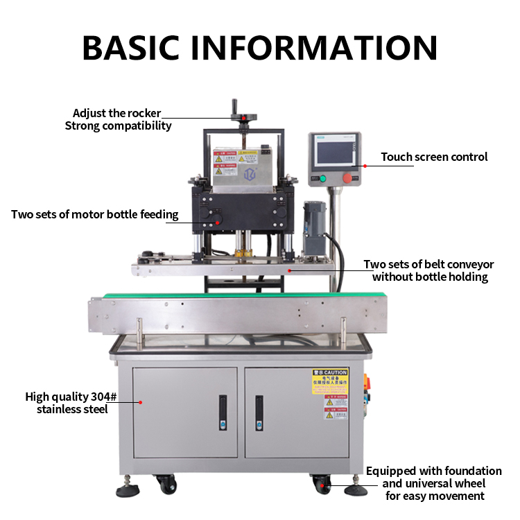  fully automatic four-wheel capping machine