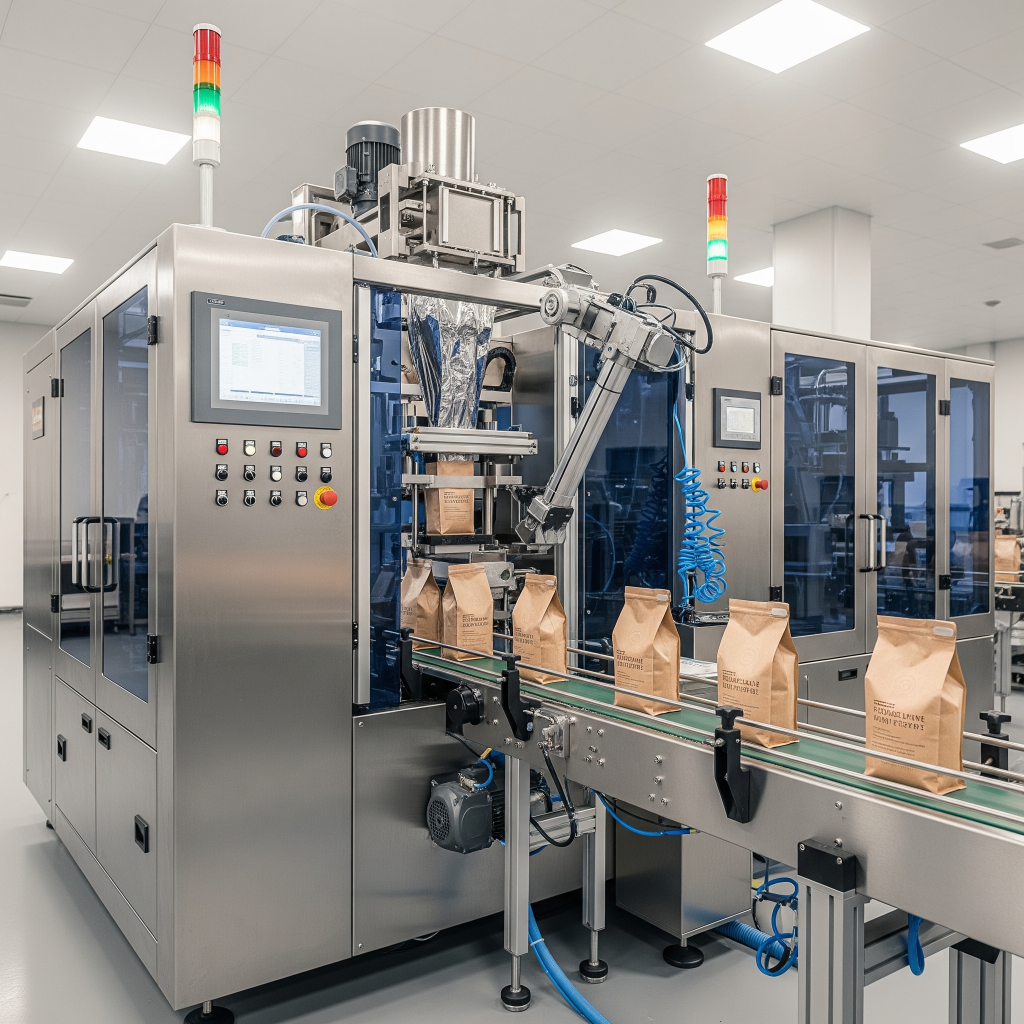 Mesin Pembungkusan Kopi Automatik Sepenuhnya