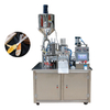 High Accuracy Automatic Rotary Double Head Plastic Honey Spoon Sealing Filling Machine